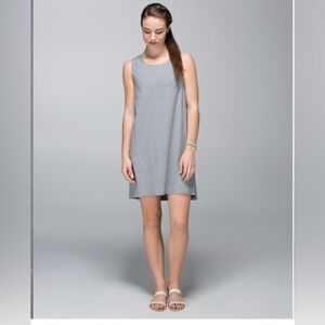 Lululemon Salutation To Savasana Dress grey size 6